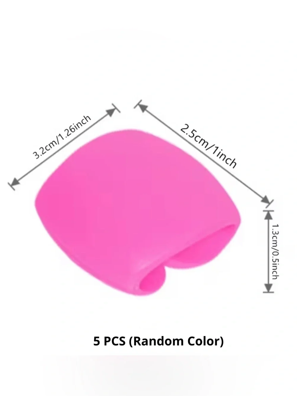 Assorted Silicone Cord Protectors - Pink, Yellow, White, Black, Sage